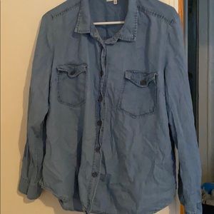 Faded jeans shirt